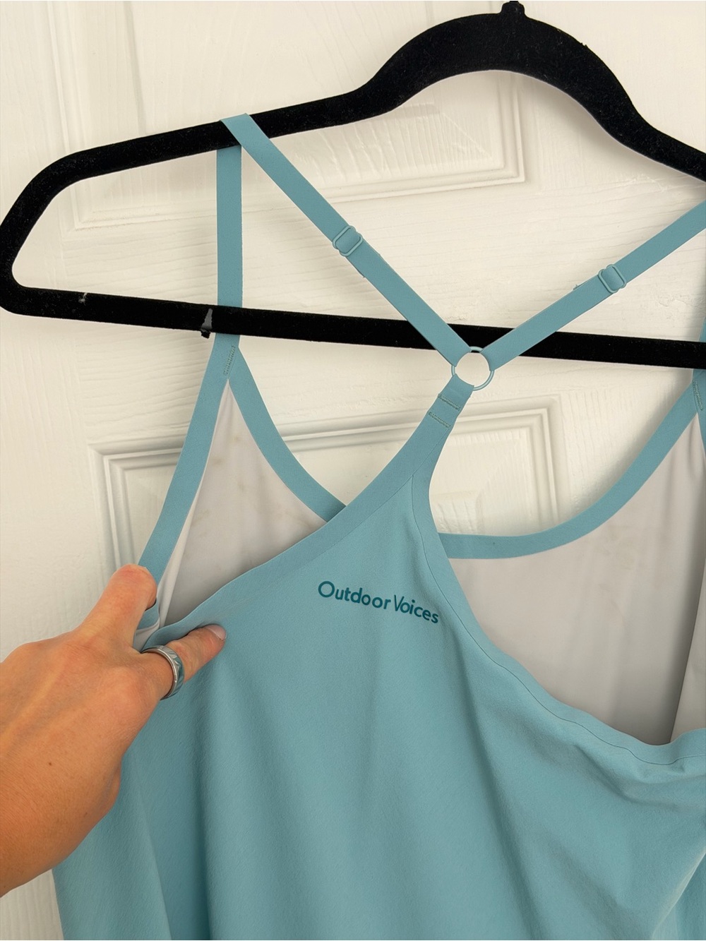 Outdoor Voices Exercise Dress - Tahoe Blue - Picture 7 of 12